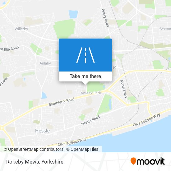 Rokeby Mews map