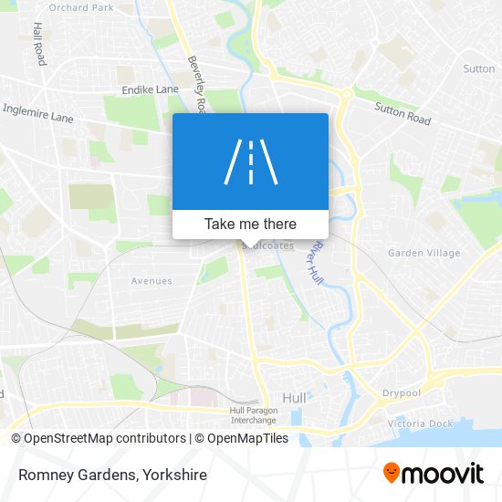 Romney Gardens map