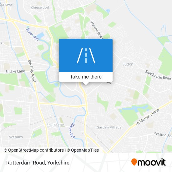 Rotterdam Road map