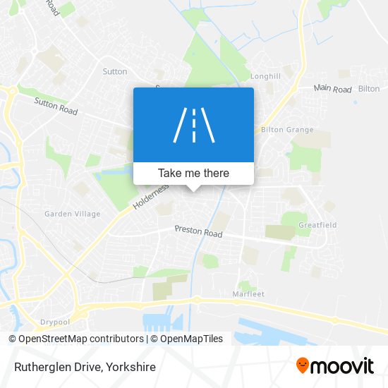 Rutherglen Drive map