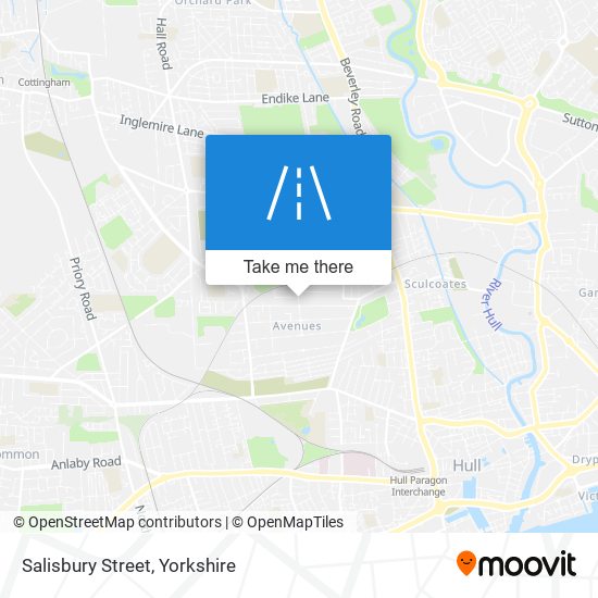 Salisbury Street map