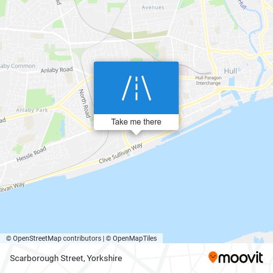 Scarborough Street map