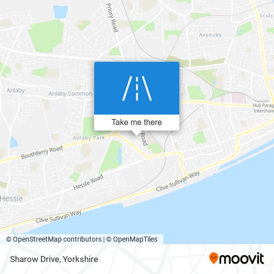 Sharow Drive map