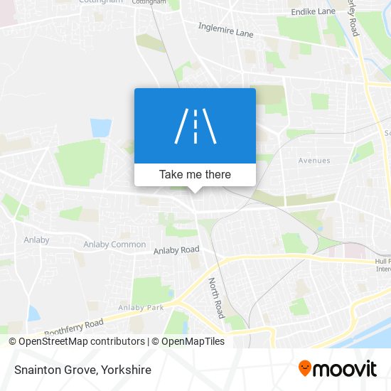 Snainton Grove map