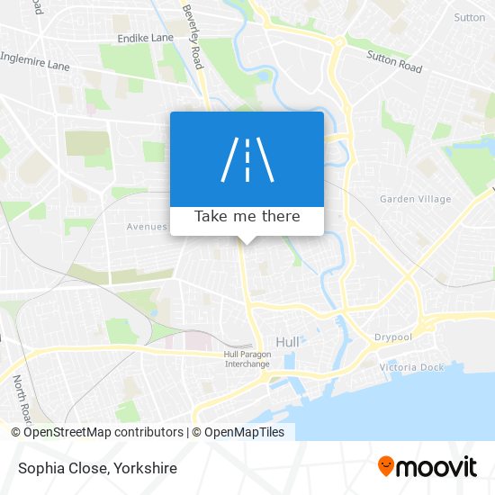 Sophia Close map
