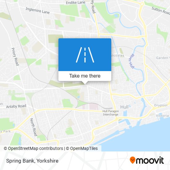 Spring Bank map