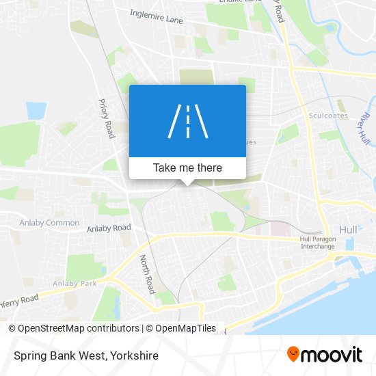 Spring Bank West map
