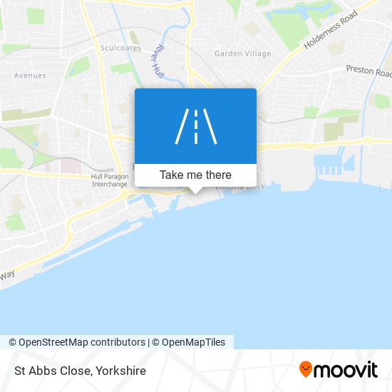 St Abbs Close map