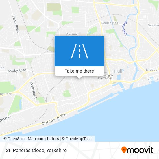 St. Pancras Close map