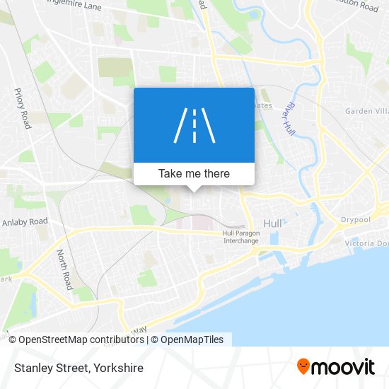 Stanley Street map