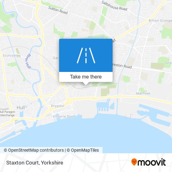 Staxton Court map