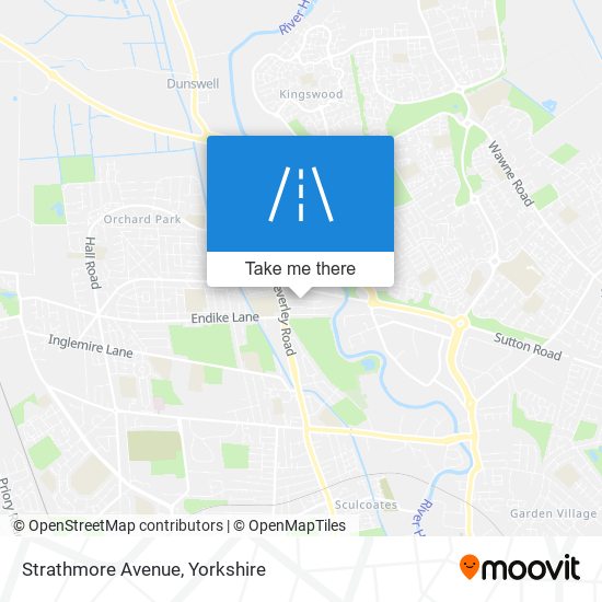 Strathmore Avenue map