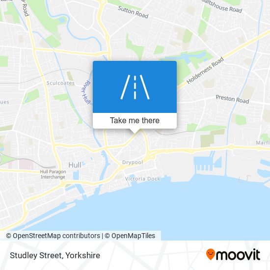 Studley Street map