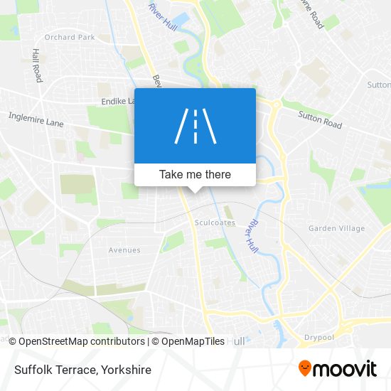 Suffolk Terrace map