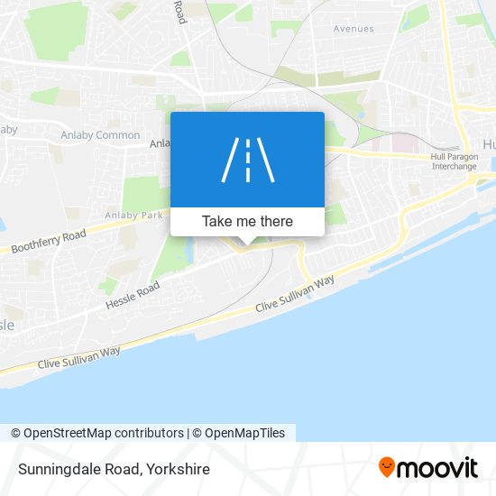 Sunningdale Road map