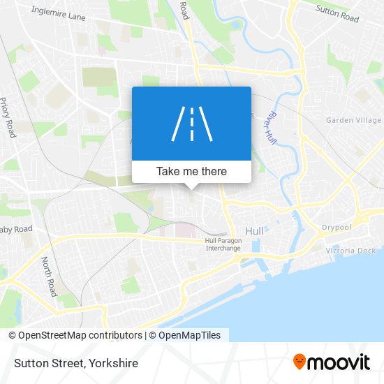Sutton Street map