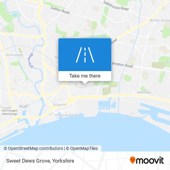 Sweet Dews Grove map