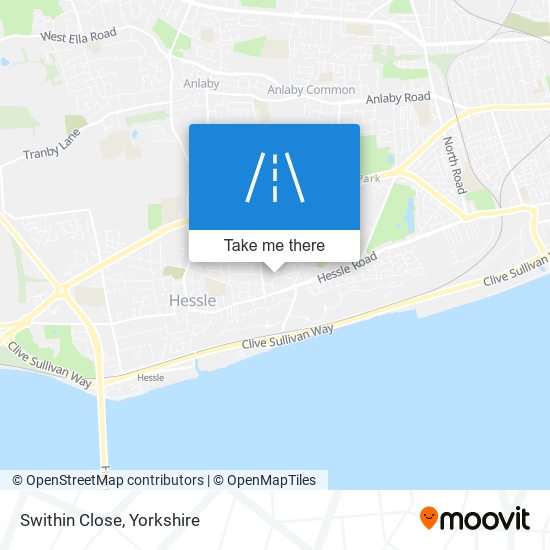 Swithin Close map