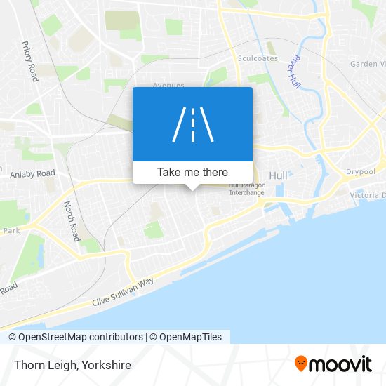 Thorn Leigh map
