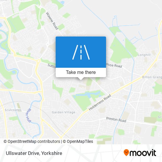 Ullswater Drive map