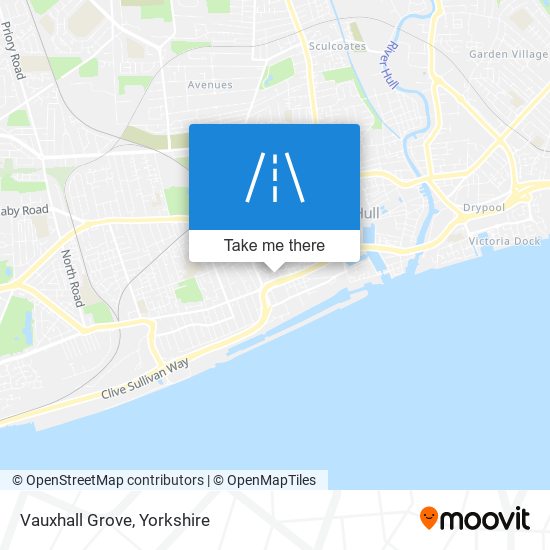 Vauxhall Grove map