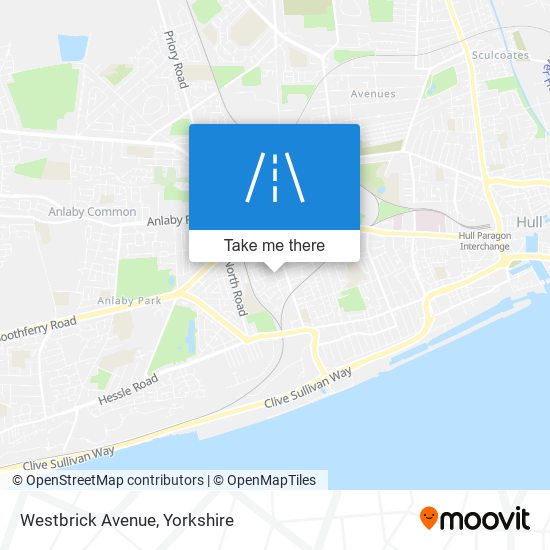 Westbrick Avenue map