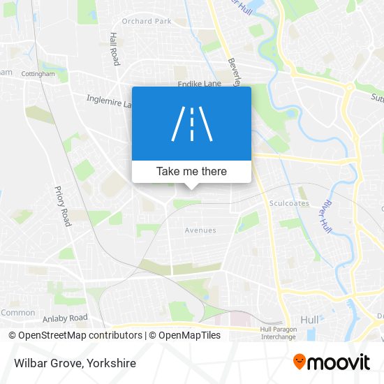 Wilbar Grove map