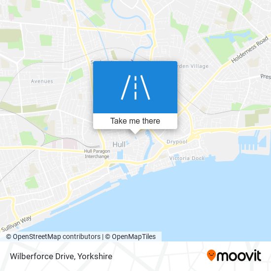Wilberforce Drive map