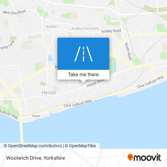 Woolwich Drive map