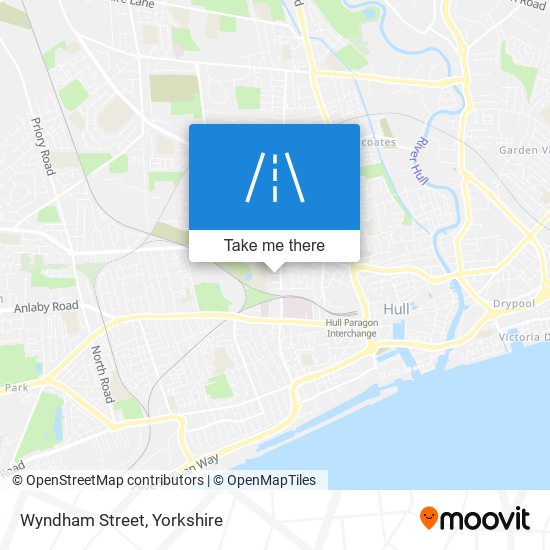 Wyndham Street map
