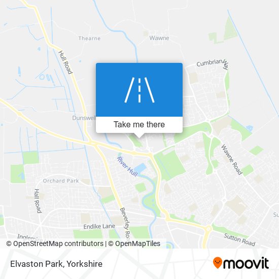 Elvaston Park map