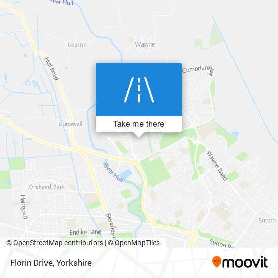 Florin Drive map