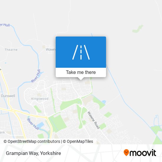 Grampian Way map