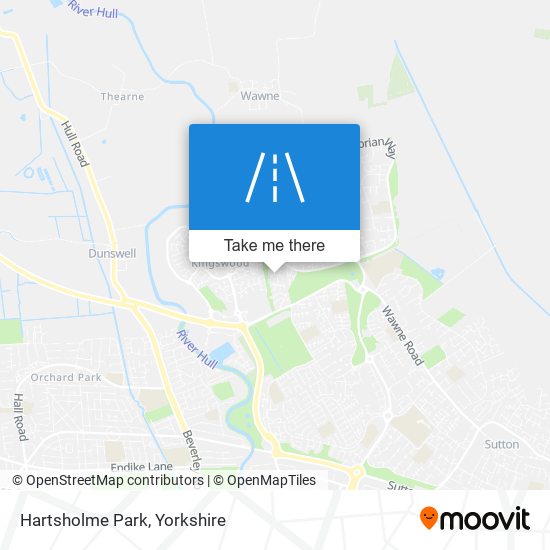 Hartsholme Park map