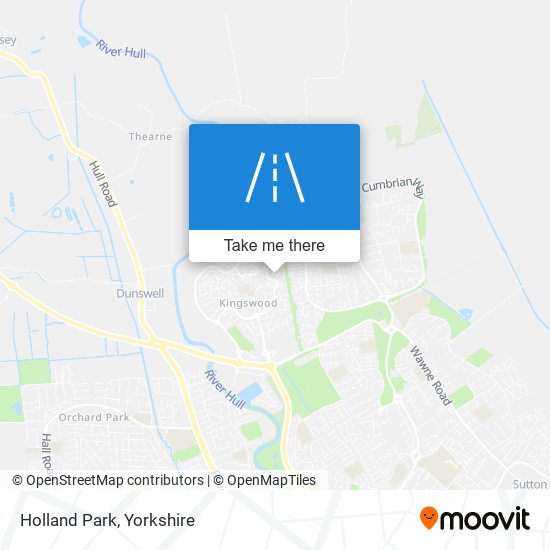 Holland Park map
