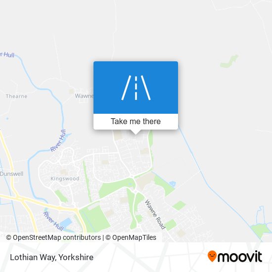 Lothian Way map