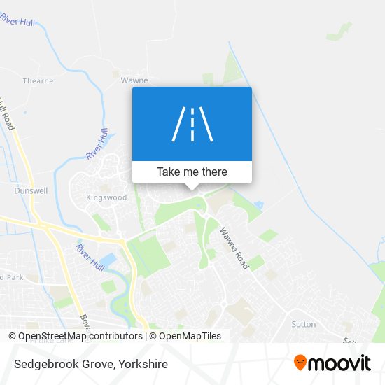 Sedgebrook Grove map