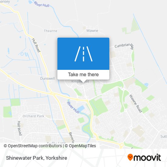 Shinewater Park map