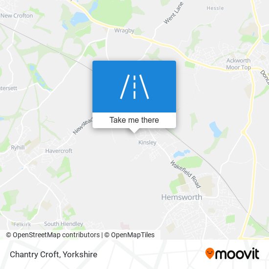 Chantry Croft map