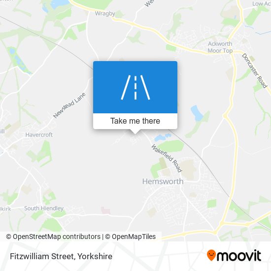 Fitzwilliam Street map