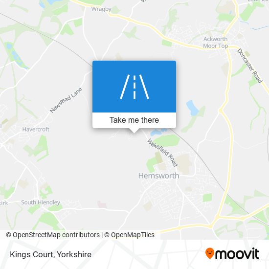 Kings Court map