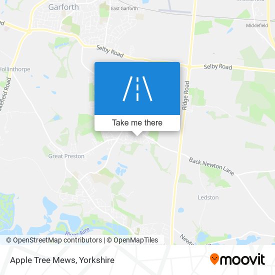 Apple Tree Mews map