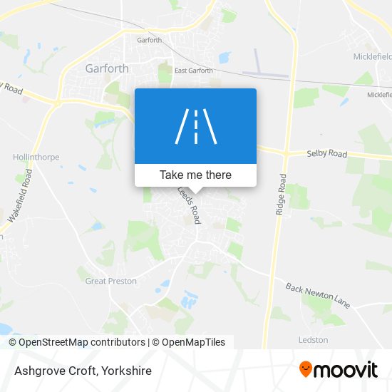Ashgrove Croft map
