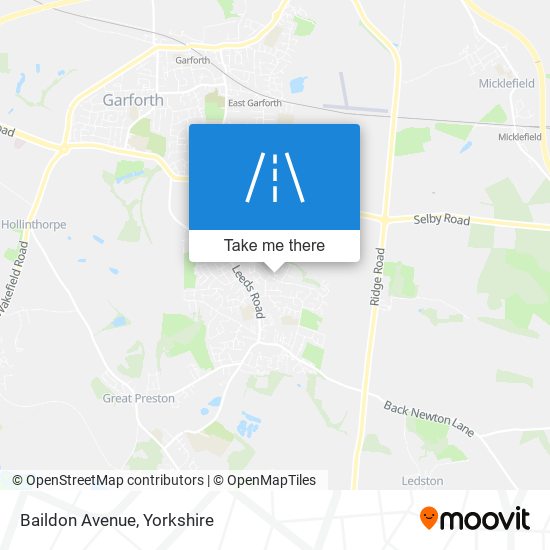 Baildon Avenue map