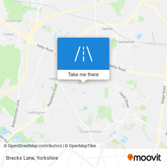 Brecks Lane map