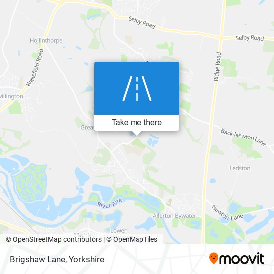 Brigshaw Lane map