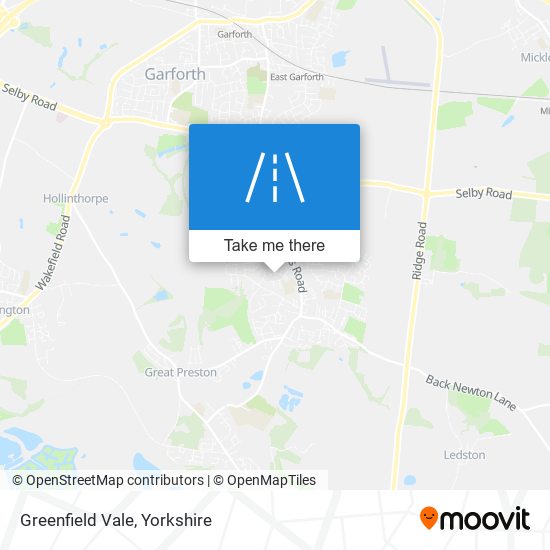 Greenfield Vale map