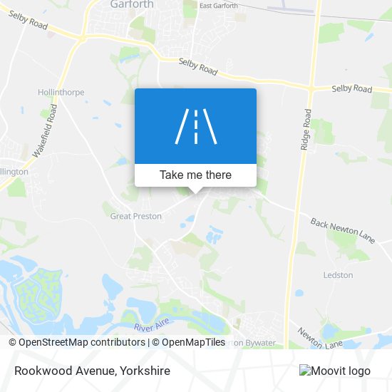Rookwood Avenue map