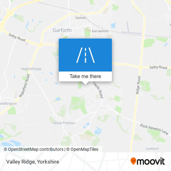 Valley Ridge map