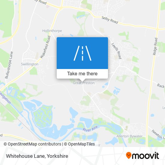 Whitehouse Lane map